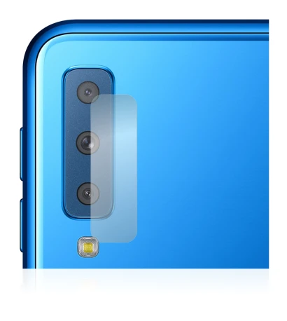 Image de l'appareil Samsung Galaxy A7 2018 (Caméra UNIQUEMENT) avec une grande variété de protections d'écran.