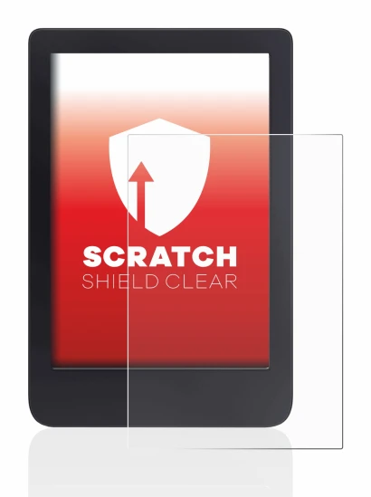 Image de l'appareil Tolino Shine 3 avec une grande variété de protections d'écran.