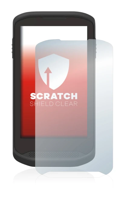Image de l'appareil Zebra TC20 Touch avec une grande variété de protections d'écran.