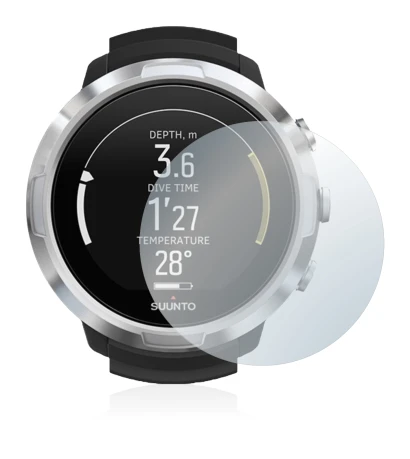 Image de l'appareil Suunto D6 Support avec une grande variété de protections d'écran.