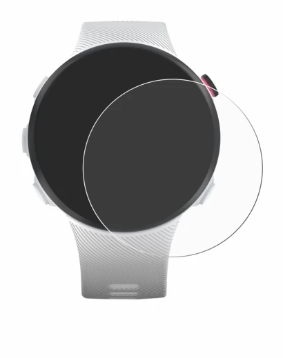 Image de l'appareil Garmin Forerunner 45S avec une grande variété de protections d'écran.
