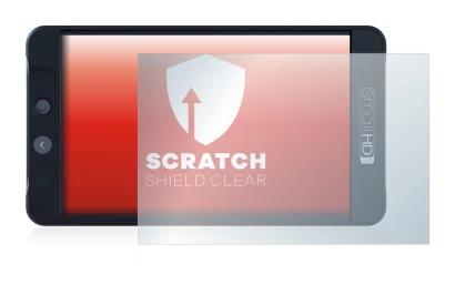 Image de l'appareil SmallHD 702 Black avec une grande variété de protections d'écran.