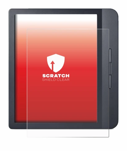 Image de l'appareil Kobo Libra H2O avec une grande variété de protections d'écran.