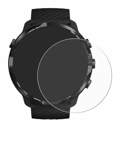 Image de l'appareil Suunto 7 avec une grande variété de protections d'écran.