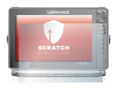 Image de l'appareil Lowrance HDS Live 12" avec une grande variété de protections d'écran.