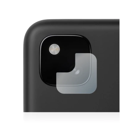 Image de l'appareil Google Pixel 4a (Caméra UNIQUEMENT) avec une grande variété de protections d'écran.