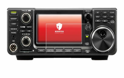 Image de l'appareil Icom IC-9700 avec une grande variété de protections d'écran.