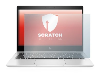 Image de l'appareil HP EliteBook x360 830 G6 avec une grande variété de protections d'écran.