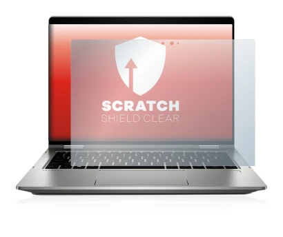 Image de l'appareil HP ProBook x360 435 G7 avec une grande variété de protections d'écran.