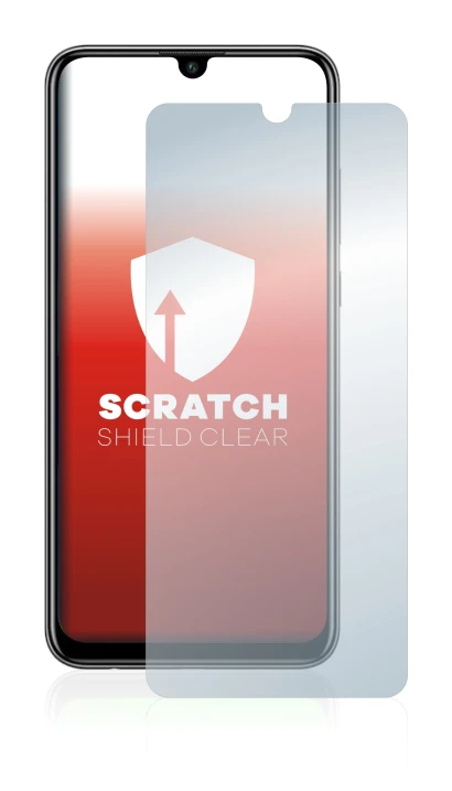 Image de l'appareil Huawei P smart 2020 avec une grande variété de protections d'écran.