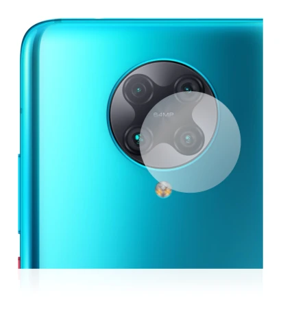 Image de l'appareil Xiaomi Poco F2 Pro (Caméra UNIQUEMENT) avec une grande variété de protections d'écran.