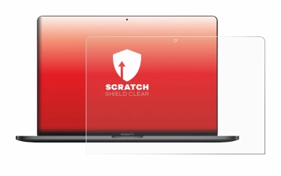 Image de l'appareil Apple MacBook Pro 13" 2020 avec une grande variété de protections d'écran.