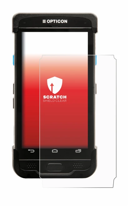 Image de l'appareil Opticon H-31 avec une grande variété de protections d'écran.