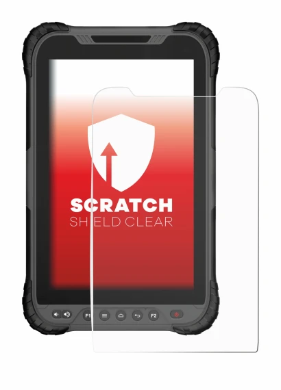 Image de l'appareil GeoMax Zenius 800 avec une grande variété de protections d'écran.