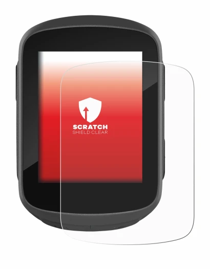 Image de l'appareil Garmin Edge 130 Plus avec une grande variété de protections d'écran.