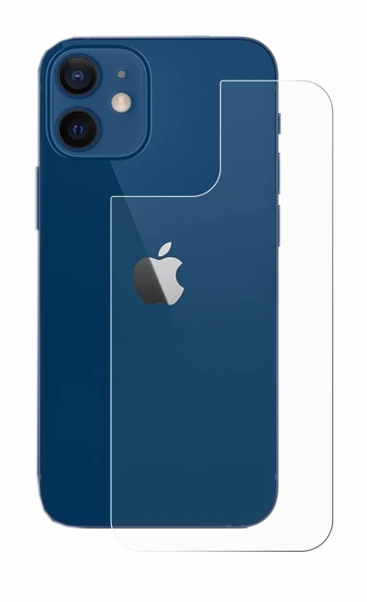 Image de l'appareil Apple iPhone 12 (Arrière) avec une grande variété de protections d'écran.