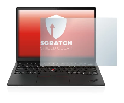 Image de l'appareil Lenovo ThinkPad X1 Nano avec une grande variété de protections d'écran.
