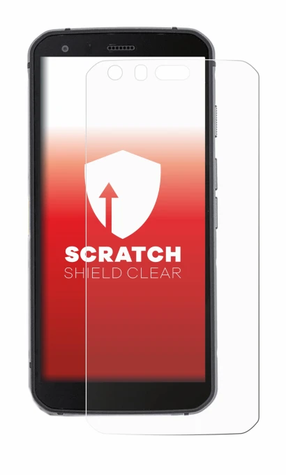 Image de l'appareil Caterpillar Cat S62 Pro avec une grande variété de protections d'écran.