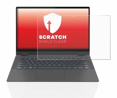 Image de l'appareil Lenovo IdeaPad Flex 5 14" 2020 avec une grande variété de protections d'écran.