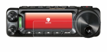 Image de l'appareil Yaesu FT-891 avec une grande variété de protections d'écran.
