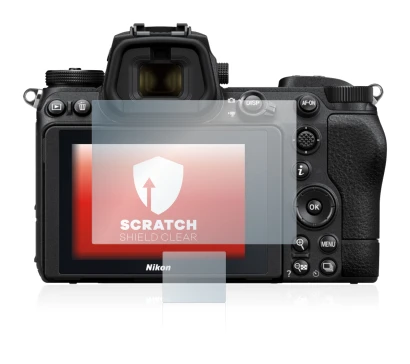 Image de l'appareil Nikon Z 7 II avec une grande variété de protections d'écran.