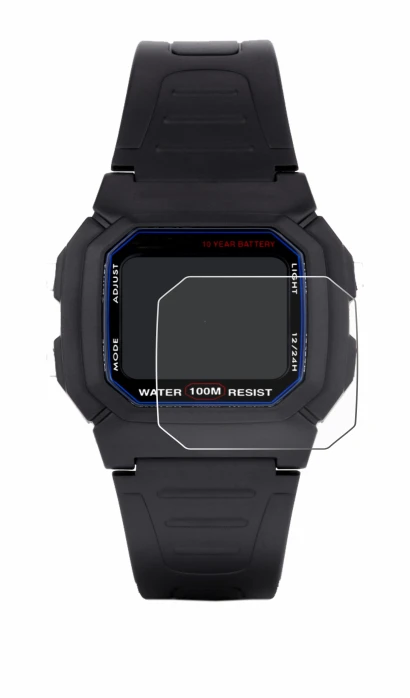 Image de l'appareil Casio W-800H-1AVES avec une grande variété de protections d'écran.