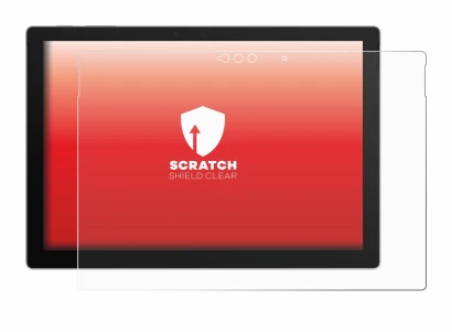 Image de l'appareil Microsoft Surface Pro 7 Plus avec une grande variété de protections d'écran.