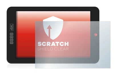 Image de l'appareil Osee G7 avec une grande variété de protections d'écran.