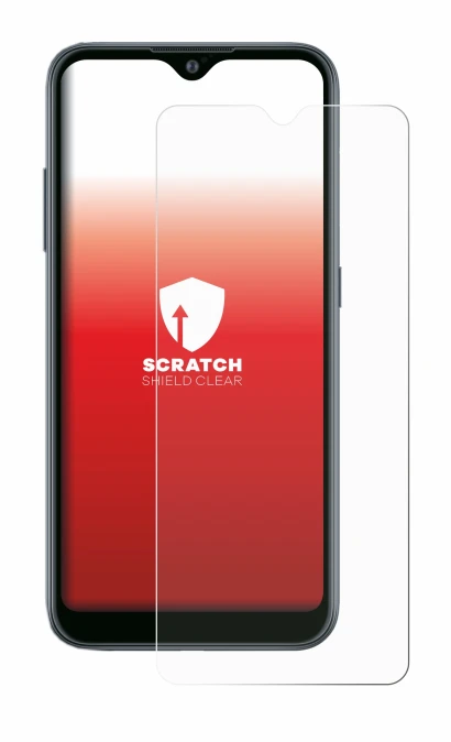 Image de l'appareil Samsung Galaxy A02 avec une grande variété de protections d'écran.