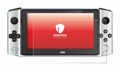 Image de l'appareil GPD Win 3 avec une grande variété de protections d'écran.