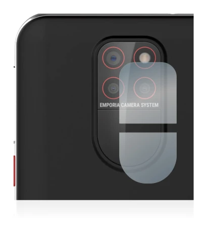 Image de l'appareil Emporia Smart 5 (Caméra UNIQUEMENT) avec une grande variété de protections d'écran.
