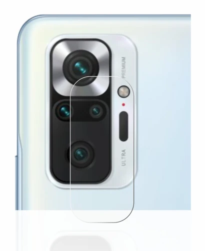 Image de l'appareil Xiaomi Redmi Note 10 Pro (Caméra UNIQUEMENT) avec une grande variété de protections d'écran.
