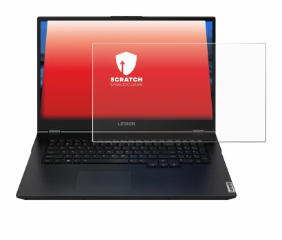 Image de l'appareil Lenovo Legion 5 15.6" avec une grande variété de protections d'écran.