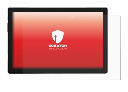 Image de l'appareil Blackview Tab 9 avec une grande variété de protections d'écran.