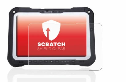 Image de l'appareil Panasonic Toughbook FZ-G2 avec une grande variété de protections d'écran.