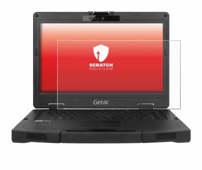 Image de l'appareil Getac S410 avec une grande variété de protections d'écran.