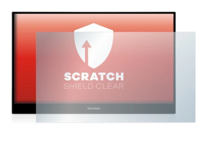Image de l'appareil ViewSonic TD1655 avec une grande variété de protections d'écran.