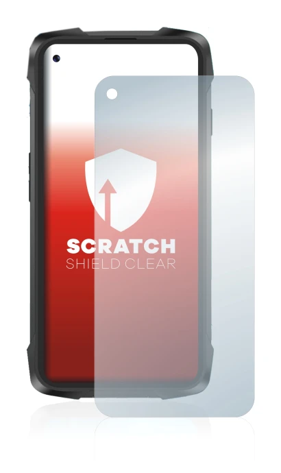 Image de l'appareil Cubot King Kong 7 avec une grande variété de protections d'écran.