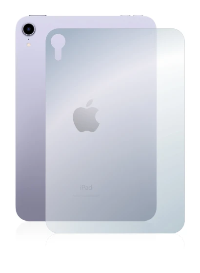 Image de l'appareil Apple iPad Mini 6 WiFi 2021 (6ème gén, Arrière) avec une grande variété de protections d'écran.