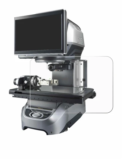 Image de l'appareil Keyence IM-8030 Dessus en verre avec une grande variété de protections d'écran.