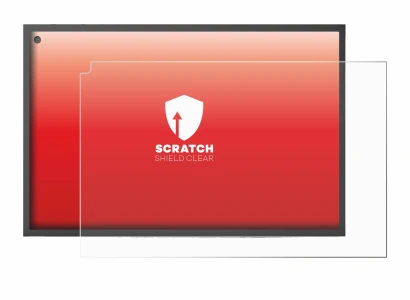 Image de l'appareil Amazon Echo Show 15 avec une grande variété de protections d'écran.