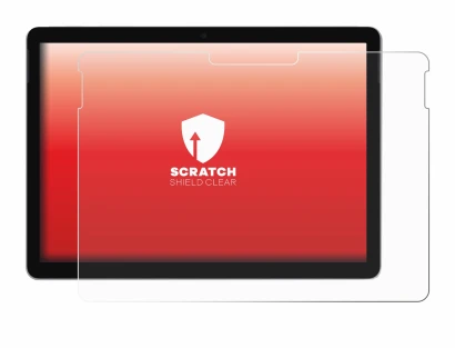 Image de l'appareil Microsoft Surface Go 3 avec une grande variété de protections d'écran.