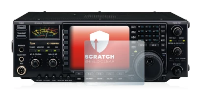 Image de l'appareil Icom IC-756 Pro III avec une grande variété de protections d'écran.