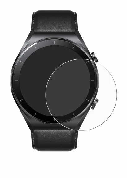 Image de l'appareil Xiaomi Watch S1 avec une grande variété de protections d'écran.