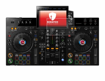 Image de l'appareil Pioneer XDJ-RX3 avec une grande variété de protections d'écran.