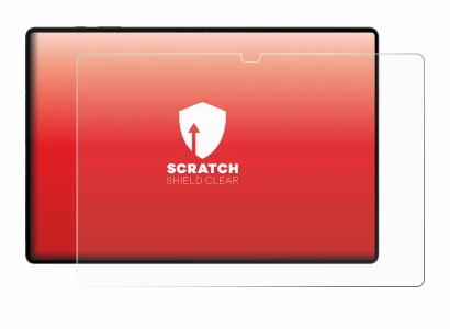 Image de l'appareil Samsung Galaxy Tab S8 Ultra WiFi avec une grande variété de protections d'écran.