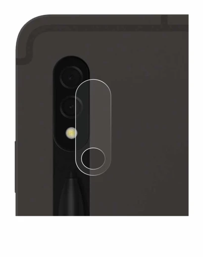 Image de l'appareil Samsung Galaxy Tab S8 5G (Caméra UNIQUEMENT) avec une grande variété de protections d'écran.