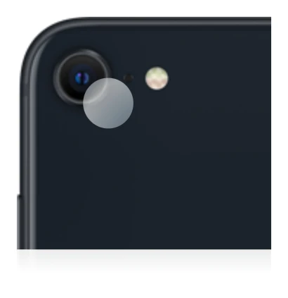 Image de l'appareil Apple iPhone SE 3 2022 (Caméra UNIQUEMENT) avec une grande variété de protections d'écran.