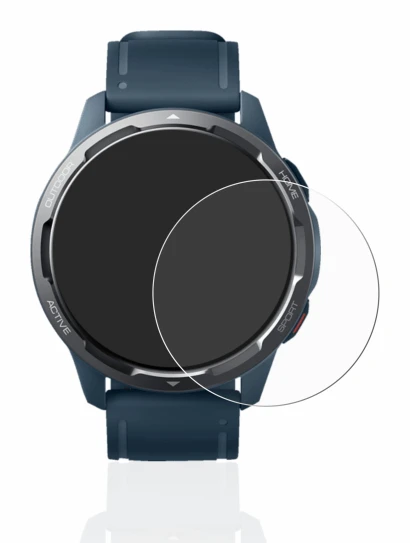 Image de l'appareil Xiaomi Watch S1 Active avec une grande variété de protections d'écran.