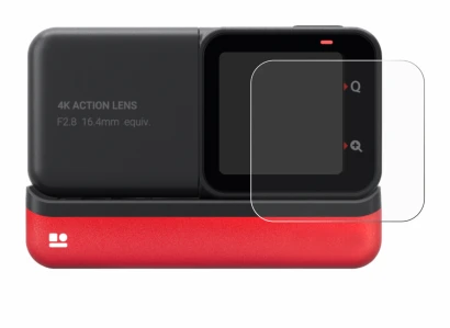 Image de l'appareil Insta360 One RS 4K Edition avec une grande variété de protections d'écran.